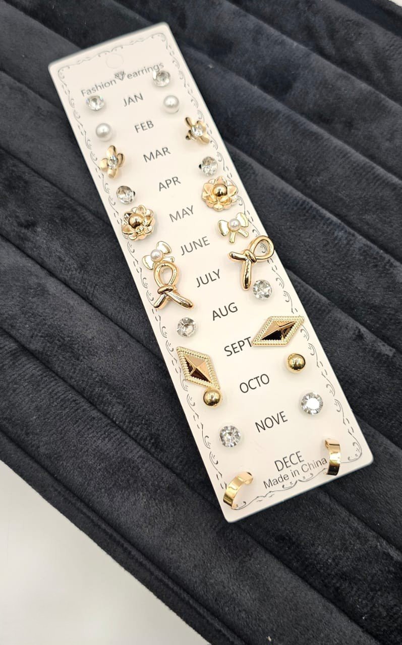 Unique Gold Plated earrings - G2D-AJ-MJ-0165