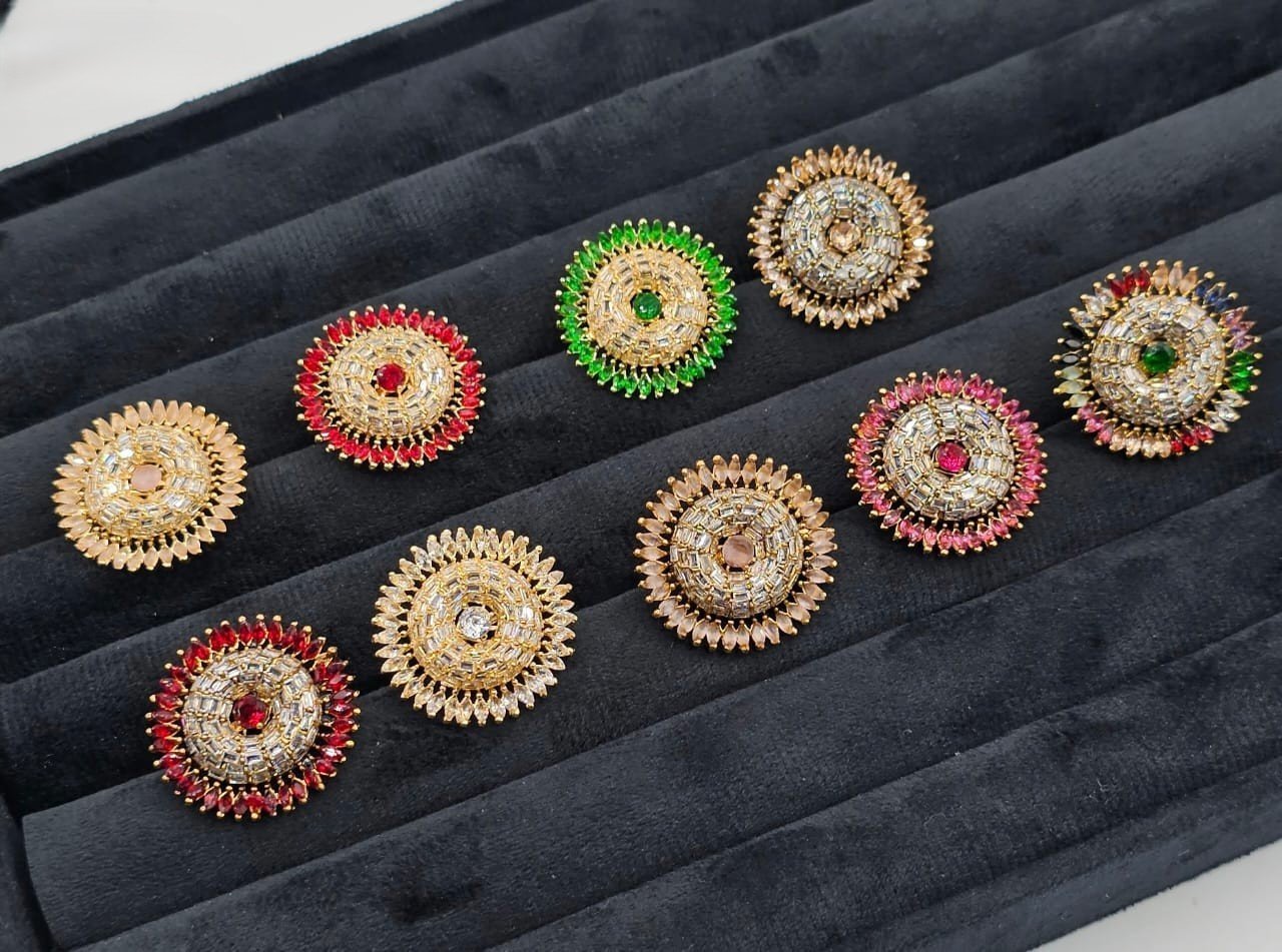 Shimmering Cubic Zirconia Jewellery ring - G2D-AJ-MJ-0195