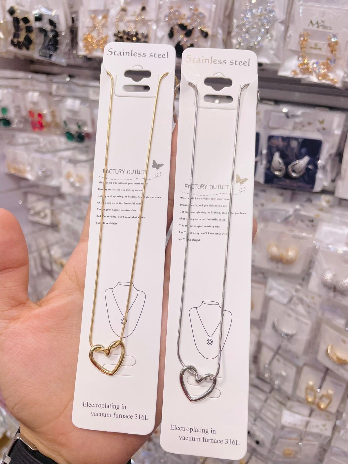 Vibrant Stainless Steel Hair necklace - G2D-AJ-MJ-0241