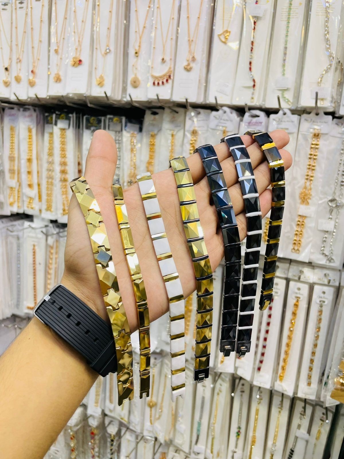 Silver Beaded Jewellery baracelet - G2D-AJ-MJ-0443