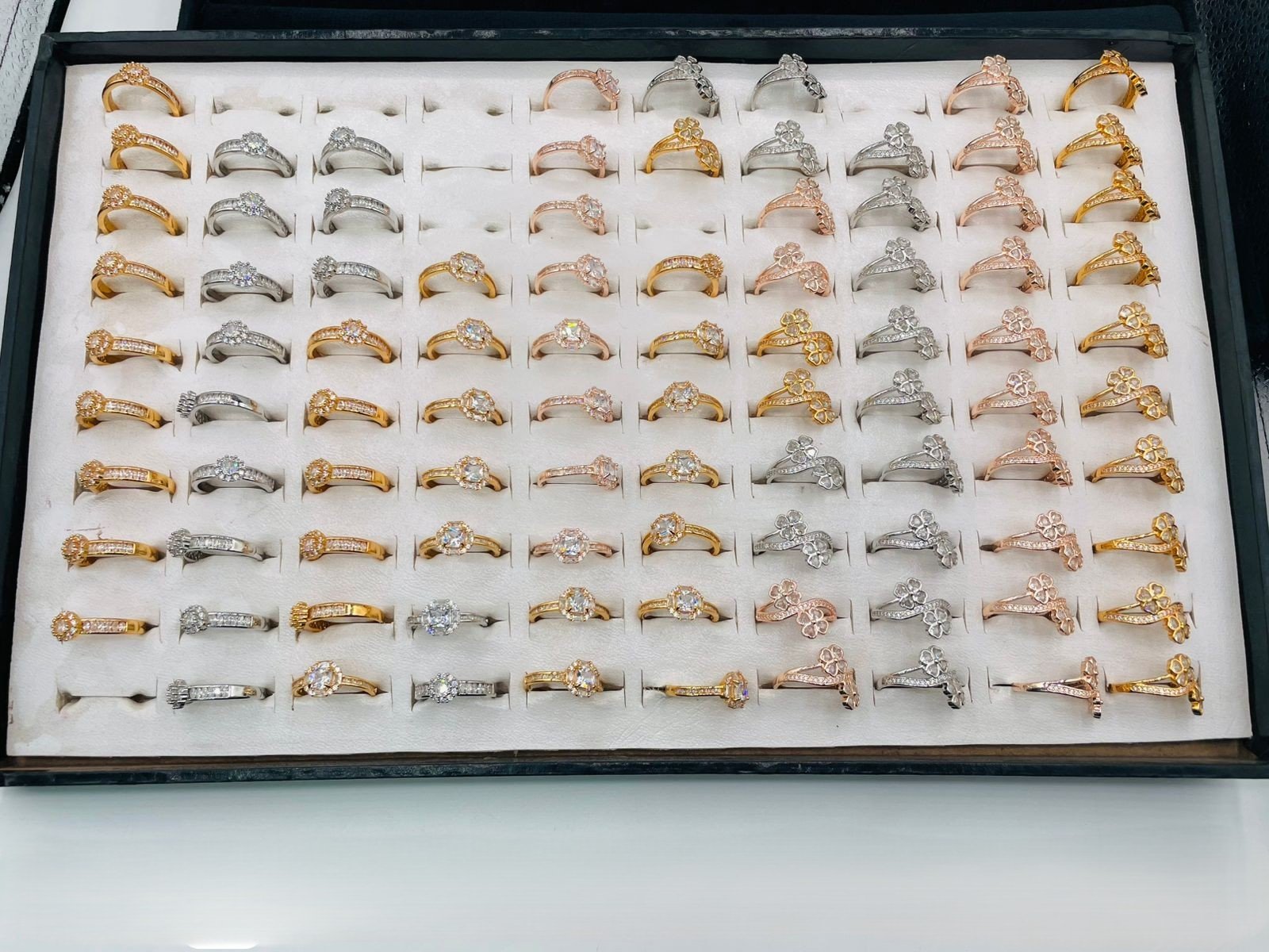 Sophisticated Diamond Cut Charm ring - G2D-AJ-MJ-0529