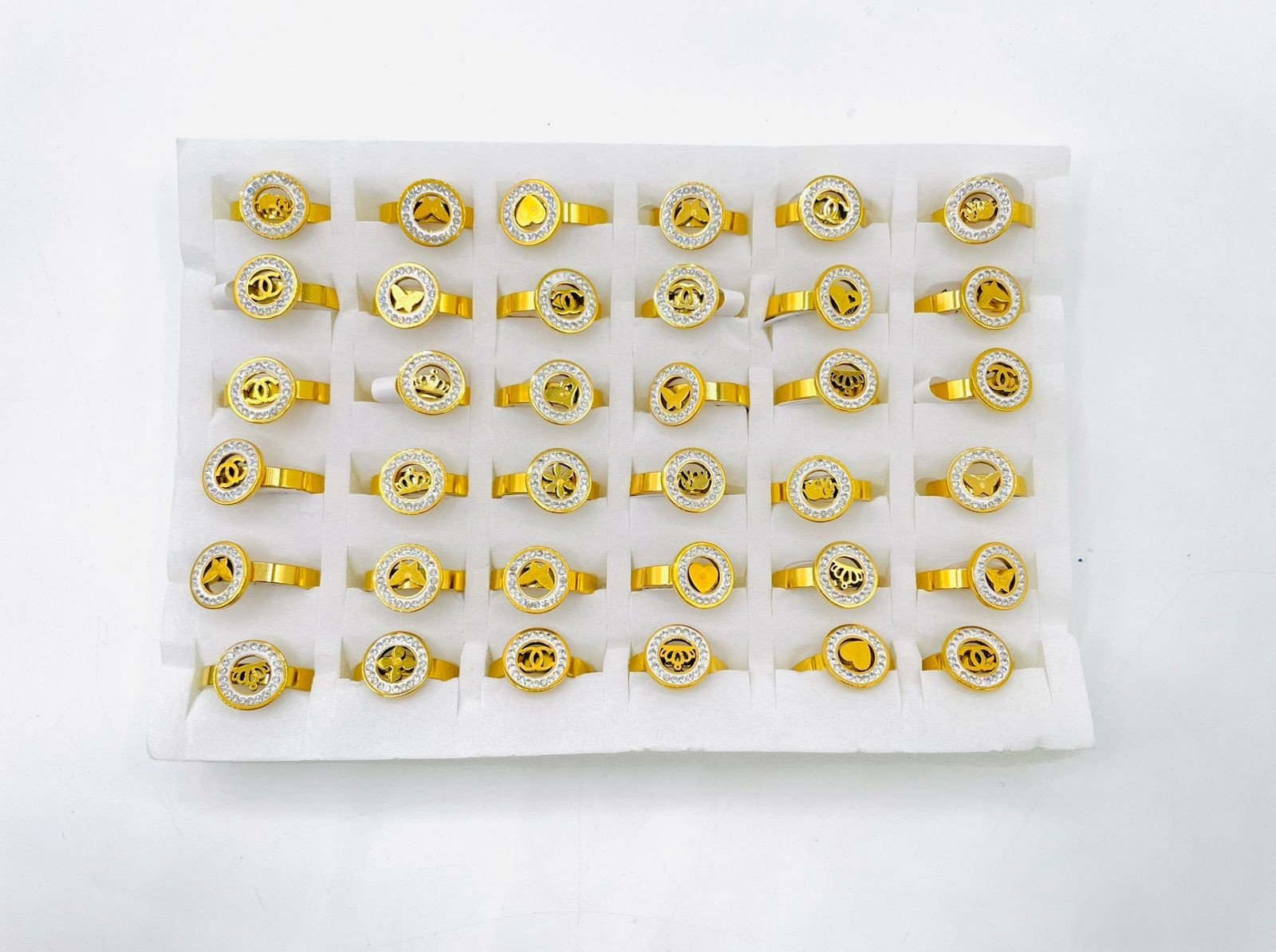 Ornate Mesh Hair ring - G2D-AJ-MJ-0642