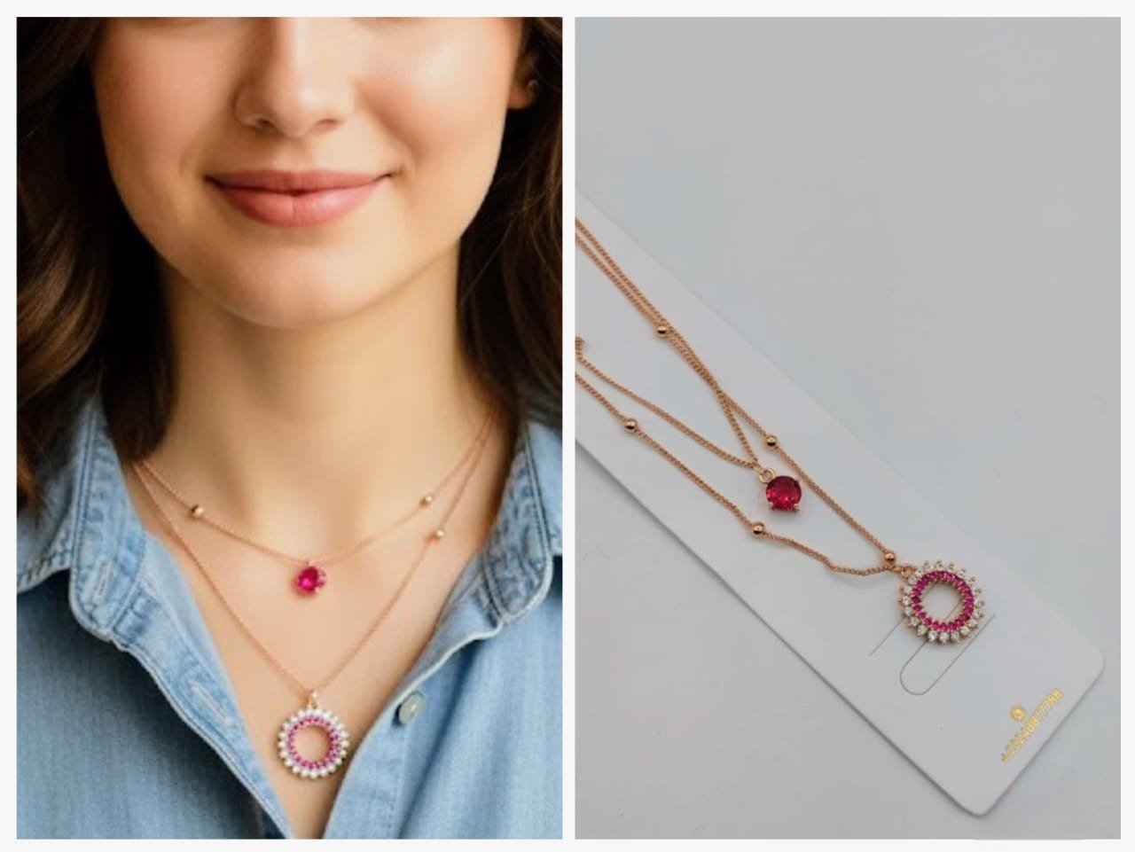 Stunning Beaded necklace - G2D-AJ-MJ-0662