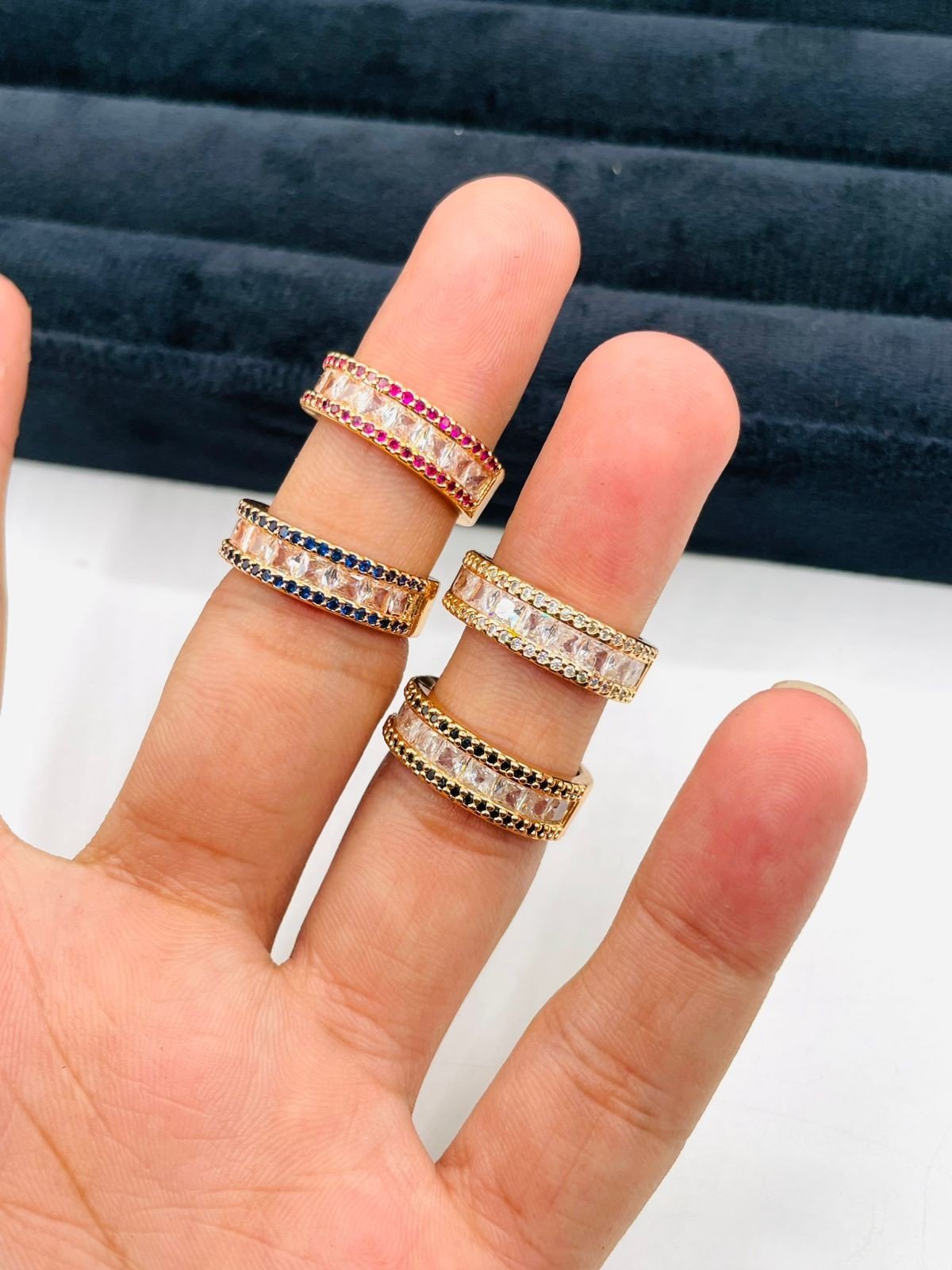 Elegant Crystal ring - G2D-AJ-MJ-0717