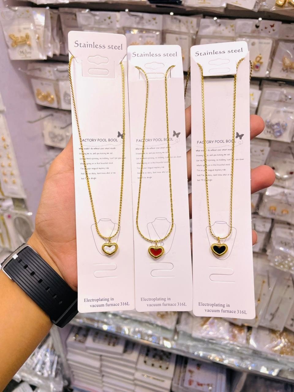 Glamorous Metal necklace - G2D-AJ-MJ-0783