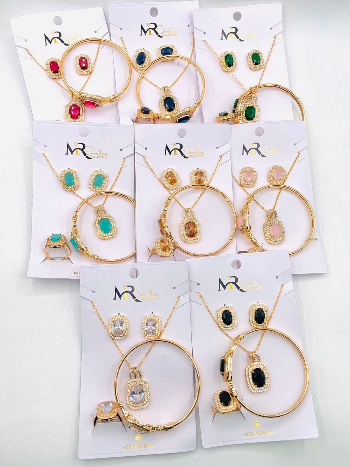 Elegant Cubic Zirconia necklace - G2D-AJ-MJ-0792